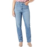 Levi Strauss Signature Women's High-Rise Straight Jeans Stretch Denim (Standard and Plus)