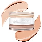 glow not dry concealer #light #rosysalmon | covers under-eye circles & blemishes | full-coverage | dual-color&use | melt-in texture | 0.4 oz | beige