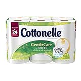 Cottonelle Gentle Care Double Roll Toilet Paper, 12 Count