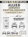 Allied Armored Fighting Vehicles: 1:72 Scale (World War II AFV Plans) by George Bradford