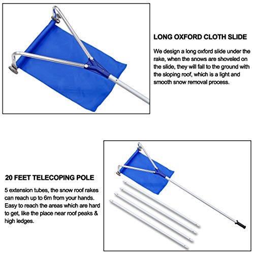 1 Signstek+Snow+Adjustable+Extended+Handle