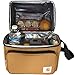 Carhartt Deluxe Dual Compartment Insulated Lunch Cooler Bag, Carhartt Brown primary