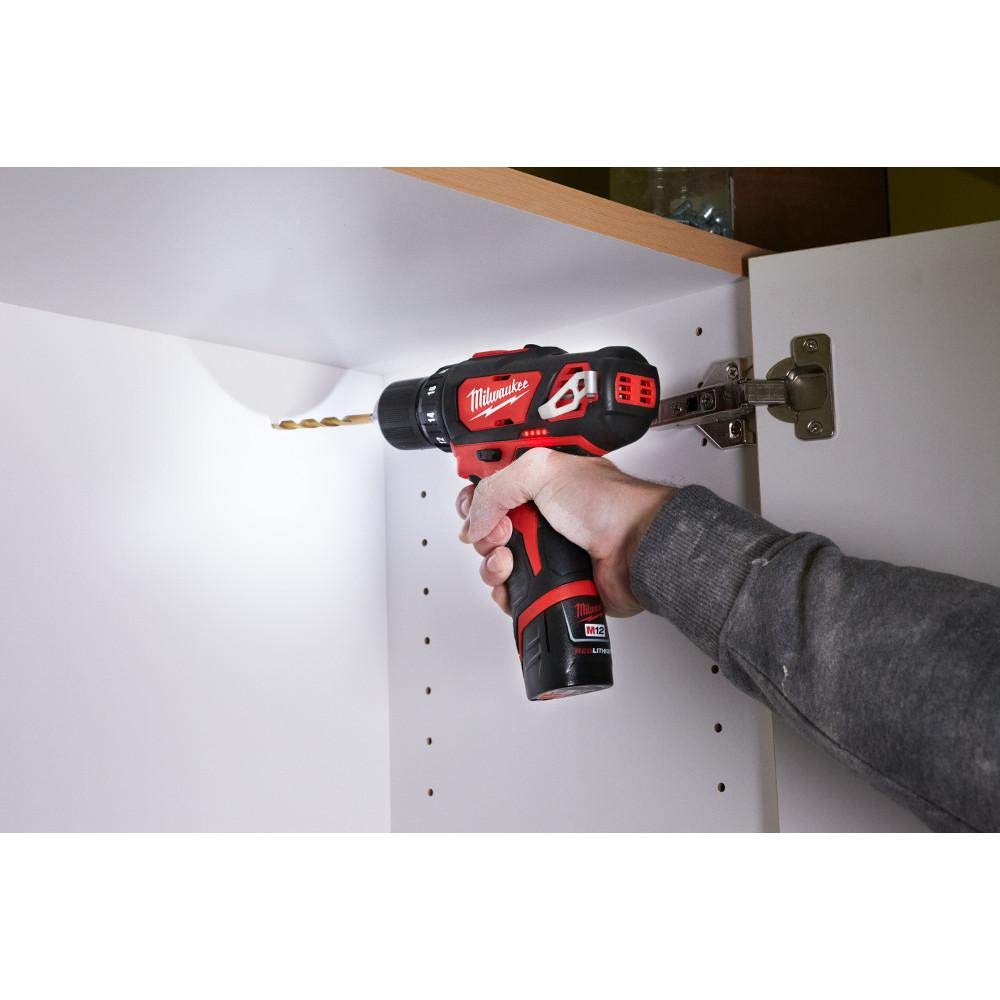 M12 12-Volt Lithium-Ion Cordless Drill Driver/Impact Driver Combo Kit (2-Tool) with Free M12 1.5Ah Battery (2-Pack)