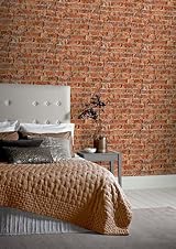 Arthouse Urban Red Brick Effect Wallpaper 53cm x 10.05m Paste The Paper view 7