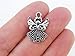 Silver Angel Pendant, Guardian Angel, Tibetan Silver, Silver Angel Charm, Findings Supplies, Silver Pendant 21x14mm Set of 20 Angels (NS681)