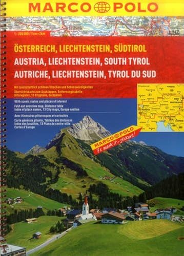 Download Marco Polo Osterreich, Liechtenstein, Sudtirol / Austria, Liechtenstein, South Tyrol / Autriche, Liechtenstein, Tyrol Du Sud PDF