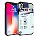 Star Wars R2D2 iPhone Xs MAX Case, DURARMOR Dual Layer Hybrid Shockproof Slim Fit Armor Case Cover for iPhone Xs MAX 6.5 Inch (2018) R2D2