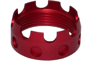 PRESMA Aluminum 7075-T6 nut, 1-3/16x16 TPI, Black/Blue/Golden/Silver/red (red)