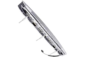 RAGBUSCLE Clear Lens Center High Mount Stop Light, LED Third 3rd Brake Stop Tail Light 63256917378, 2002-2008 Compatible with