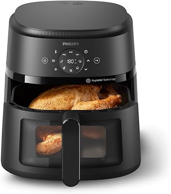 Airfryer 2000 - Air Fryer 6.2L, 13 modes, écran tactile, Noir