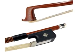 ModouString Brazilwood viola bow 4/4 with Ebony frog natural Horse Hair inlay Pearl Eye Pattern Lightweight