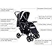 Two Way Stroller, Baby Foldable Conversable Pushchair w/ 5- Point Safety Harness, Sleeping Cushion, Storage Basket, Free Standing by Costzon (Deluxe Black)
