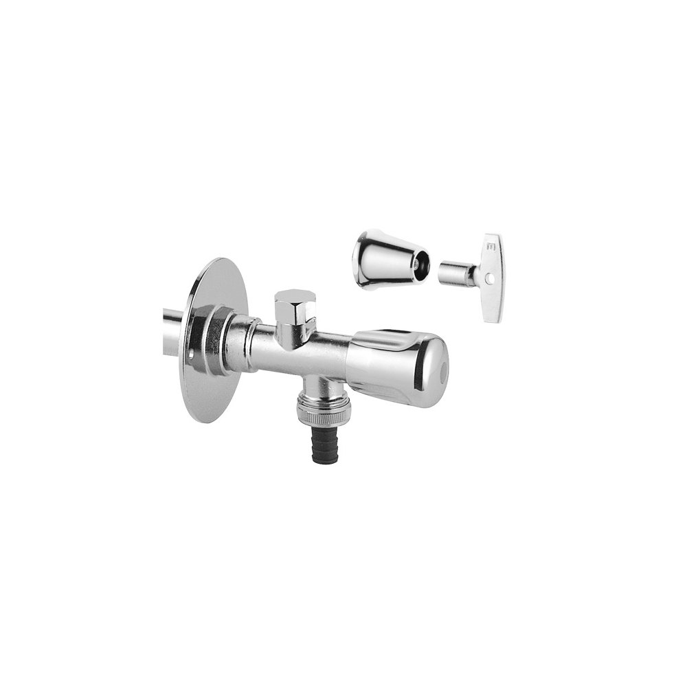 Grohe 41212000 Eggemann Eurotec Complete Exterior Wall Valve DN15