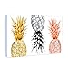 K-Road Pineapple Canvas Wall Art for Bathroom Modern Prints Painting Framed Food Pictures Kitchen Bedroom Living Room Decor 10