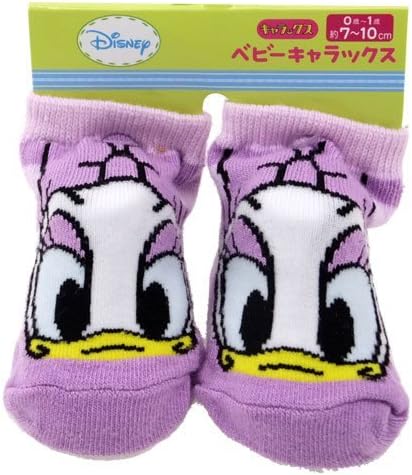 Amazon Co Jp デイジーダック ストライプ ベビーソックス 新生児靴下 ディズニーキャラクターグッズ通販 おもちゃ