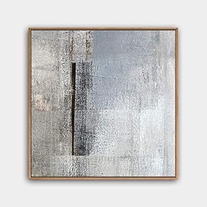 Framed Canvas Wall Art Modern Texture Painting Canvas Prints Home Artwork Decoration for Living Room,Bedroom - 16x16 inches