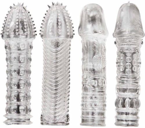 4 Pcs Different Silicone Sleeves Sleeves Extensions Extender
