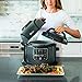 NINJA Foodi Cooker, Steamer & Air w/TenderCrisp Technology Pressure Cooker & Air Fryer All-in-One, 6.5 quart w/dehydrate, Black/Gray (Renewed)