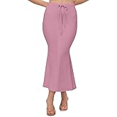 Kolakeer® Women's Shimmer Saree Shapewear - Stretchable Spandex Shapewear Petticoat For Saree, Lehengas, Gowns & Ghagra Choli