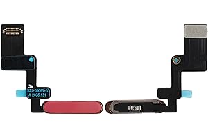 SWARK New Power Button Flex Cable Ribbon Replacement Compatible with iPad 10 10th 2022 10.9 inch A2696 A2757 A2777 -Pink-Only 1 PCS