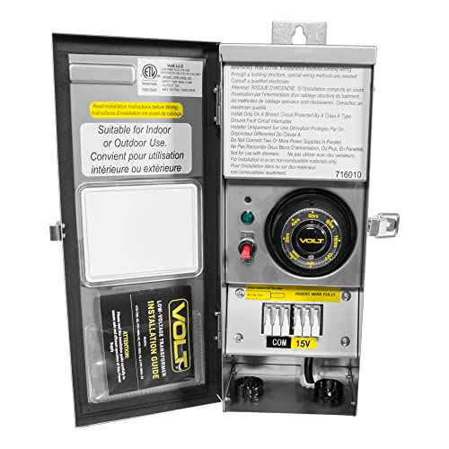 VOLT 300W Slim Line Low Voltage Transformer (12V/15V) For LED Landscape