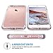 ULAK Compatible with iPhone 8 Plus/iPhone 7 Plus Case Clear, Slim Fit Soft TPU Transparent Back Cover with Shock Absorption Bumper Corners Anti-Scratch for iPhone 7 Plus/8 Plus 5.5 inch, Clear