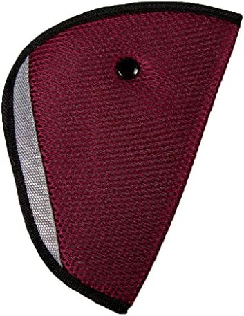 Egal Kids Baby Children Seat Safety Belts Auto Safety Belt Cover Child Neck Protection Positioner wine red