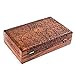 Rusticity® Wood Keepsake Box, Storage Box, Decorative box, Jewelry box, with Metal Latch for Home or Office | Handmade | (12x8in)