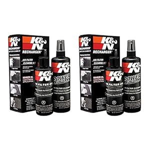 2 x K & N Recharger Luchtfilter Reinigingsset – Knijp Olie