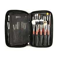 LOUISE MAELYS Multifunctional Makeup Brush Holder Organizer Bag Cosmetic Bag Case with Inner Mesh Bag for Travel (only Bag)