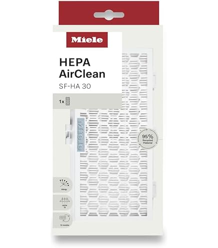 Produktbild von Air Clean Filter Kit (Dust Exhaust) For Miele S7 S200 U1 Series Vacuum Cleaners