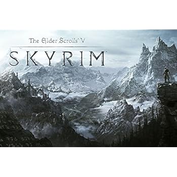 Tomorrow sunny G211 The Glder Scrolls 5 Skyrim Game Poster Art Wall Pictures for Living Room in Canvas fabric cloth Print
