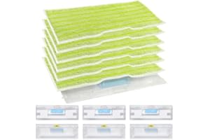 Reusable Mop Pad Refills Compatible with Shark VACMOP VM252 VM250 VM205 VM200 VM190 VC205 QM250, Vacuum Mop Pad Refills, Wash