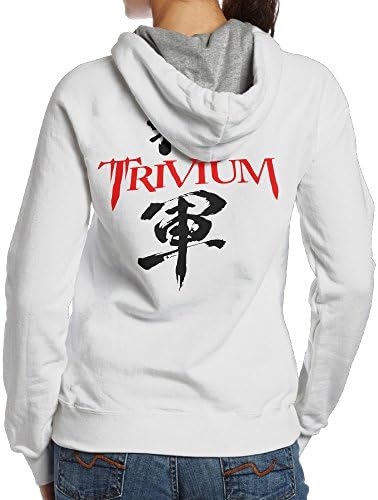 Kystal General Rock Band Character Women's BlackPrint Hoodies Size XXL White
