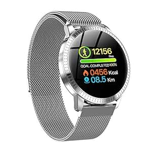 TechCode Bluetooth Smartwatch, Heart Rate Monitors Step ...