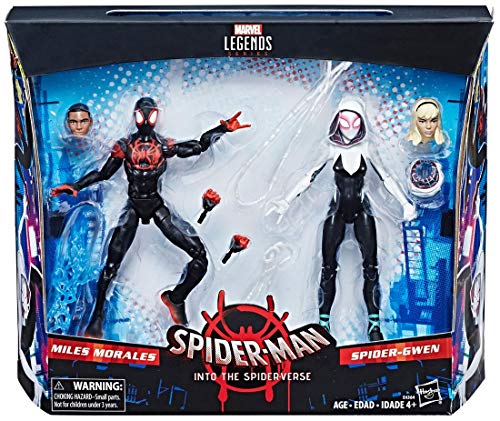 Marvel Legends Spider-Man Miles Morales Spider-Gwen Spider-Verse Exclusive