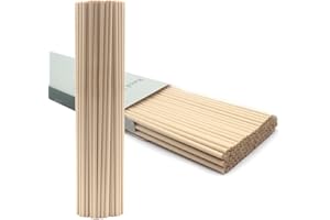 Posinda 100PCS Reed Diffuser Sticks, 8 Inch Rattan Fiber Sticks Essential Oil Aroma Diffuser Sticks,Long-Lasting Diffuser Replacement Sticks (Primary Color)