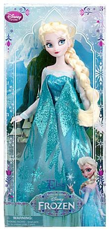 bambola frozen gigante
