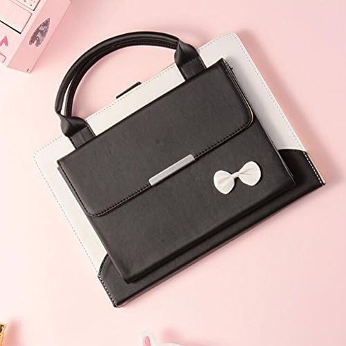 IPad Case, Xiaopangzi Ladies Handbag Leather Case Stand Wallet Smart Cover Bags for iPad 2/3/4 iPad Mini 1/2/3/4 (for iPad 2/3/4, Black)