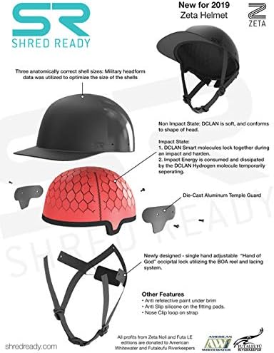 Shred Ready Zeta Helmet Outdoor Recreation Outdoor Recreation