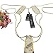 SSQUEEN Women Fashionable Charming Bra and G-String Set Beachwear