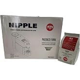 PASCUCCI Nipple Fibra Super Automatic Espresso Coffee Machine, Integrated Coffee Capsule System