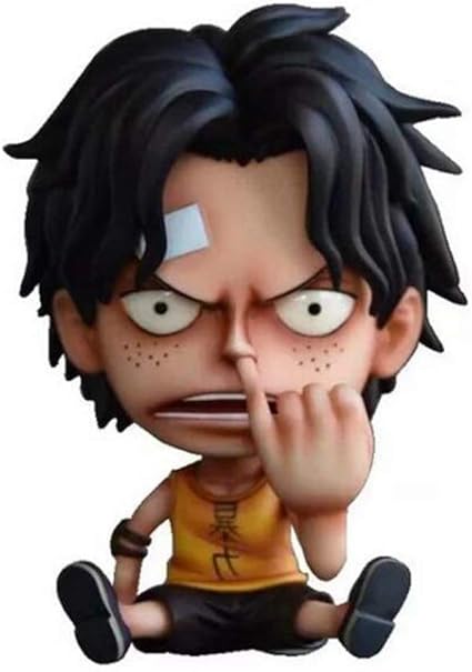 Amazon Co Jp Hulyeing ティーンエイジャーのための子供版モンキー D ルフィとエース麦わら海賊団マンガ アニメワンピースpvcアクションフィギュア模型玩具ギフト P O P Color Ace ホーム キッチン