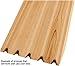 Grill Dog Cedar Hog BBQ Grill Brush Scraper - Full Size - Sourced & Made in The USA