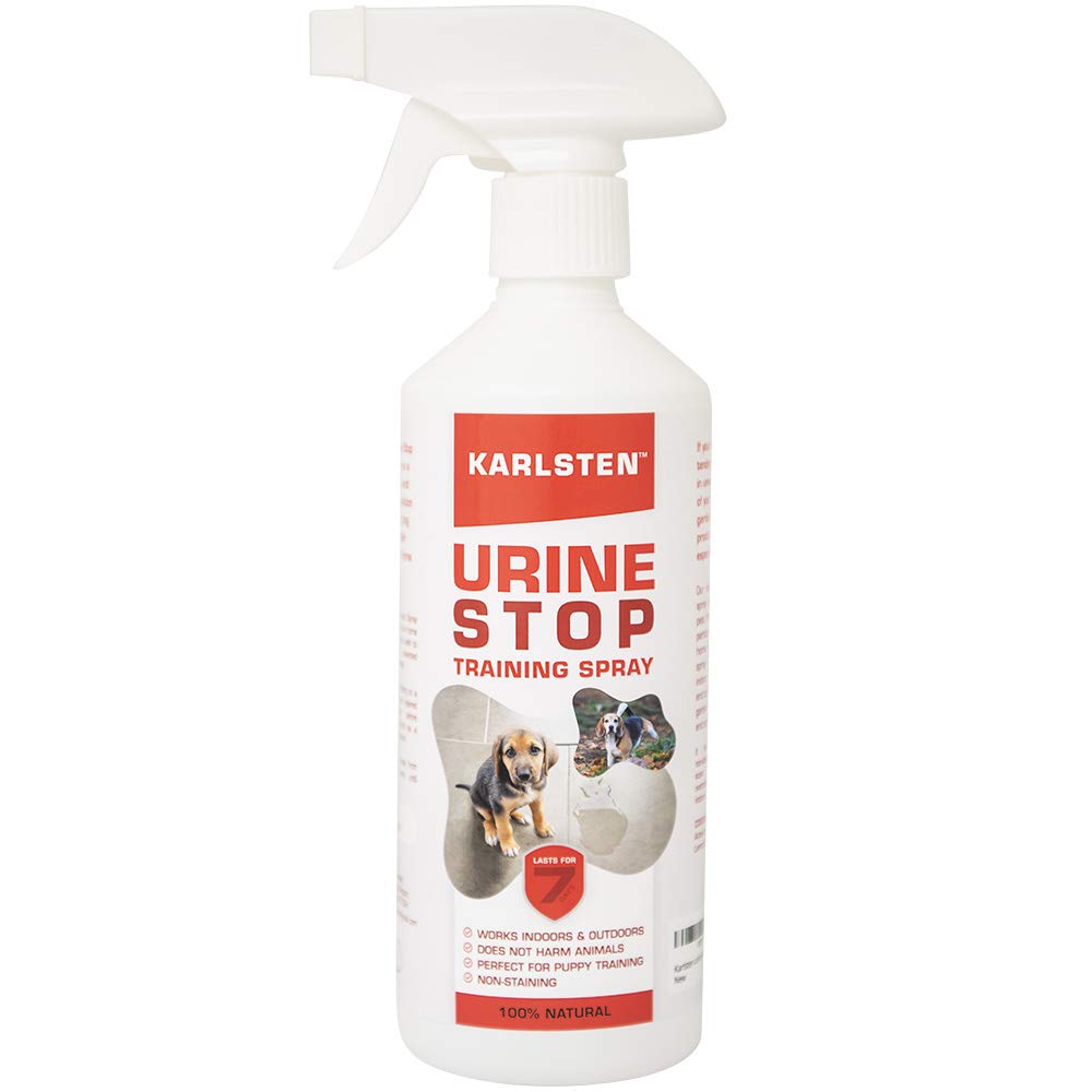karlsten urine repellent, stop cats and dogs stops repeated urinating 100% Natural Enzyme urine Eliminator Anti Fouling spray 500ML