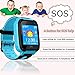 SZBXD Kids Smart Watches Phone, GPS Tracker Touch Screen Flashlight SOS Camera Clock Voice Chat Smartwatch - Boys Girls Christmas Birthday Gift (Blue)