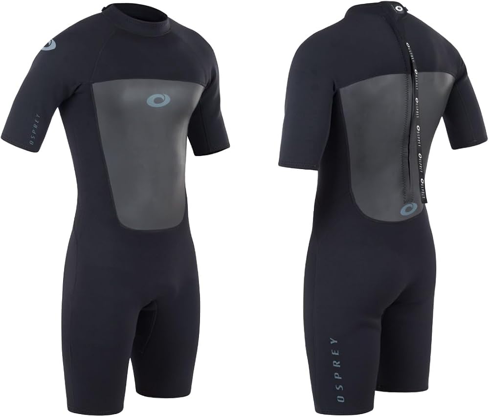 Osprey Origin Men Shorty Wetsuit 3mm 2mm Underarms Black XXXL