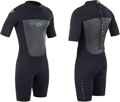 Osprey Origin Men Shorty Wetsuit 3mm 2mm Underarms Black XXXL
