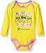 John Deere Girls' Newest Model Bodyshirt, Yellow, 3/6 Months