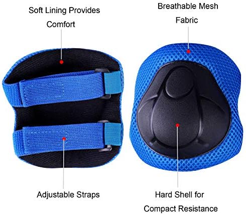 Biking protective gear set with elbow, knee, and wrist pads for kids, priced at $13.99.